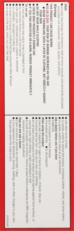 ThermaCare Lower Back/Hip Heatwrap - 3ct | Giant Eagle | Because