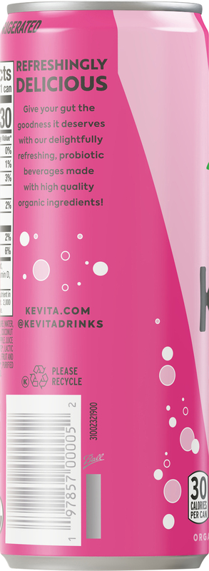KeVita Probiotic Refresher with Water Kefir Strawberry Acai