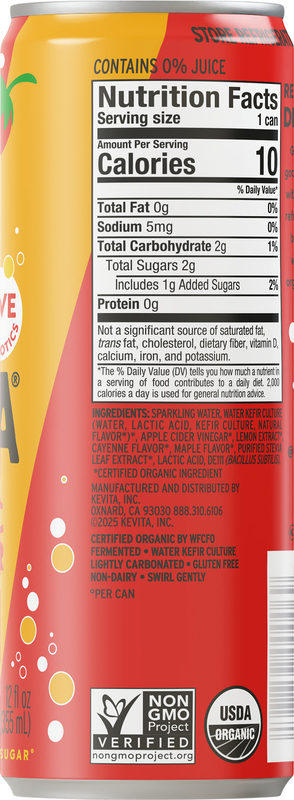 KeVita Sparkling Drink, Lemon Cayenne, Probiotic Refresher | Giant