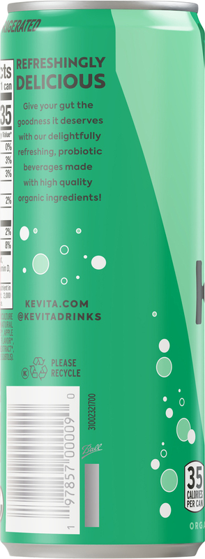 KeVita Probiotic Refresher Mojita Lime Mint Coconut Sparkling