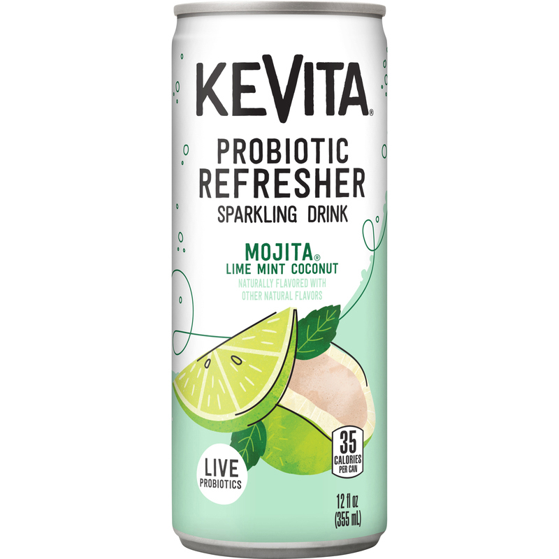 KeVita Sparkling Drink, Mojita Lime Mint Coconut, Probiotic