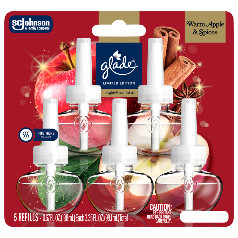 Glade Warm Apple & Spices Scented Oil Refill | Giant Eagle