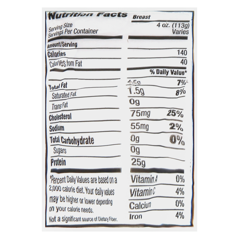 Nature's Sensation Chicken Breast, Sliced, Boneless Giant Eagle