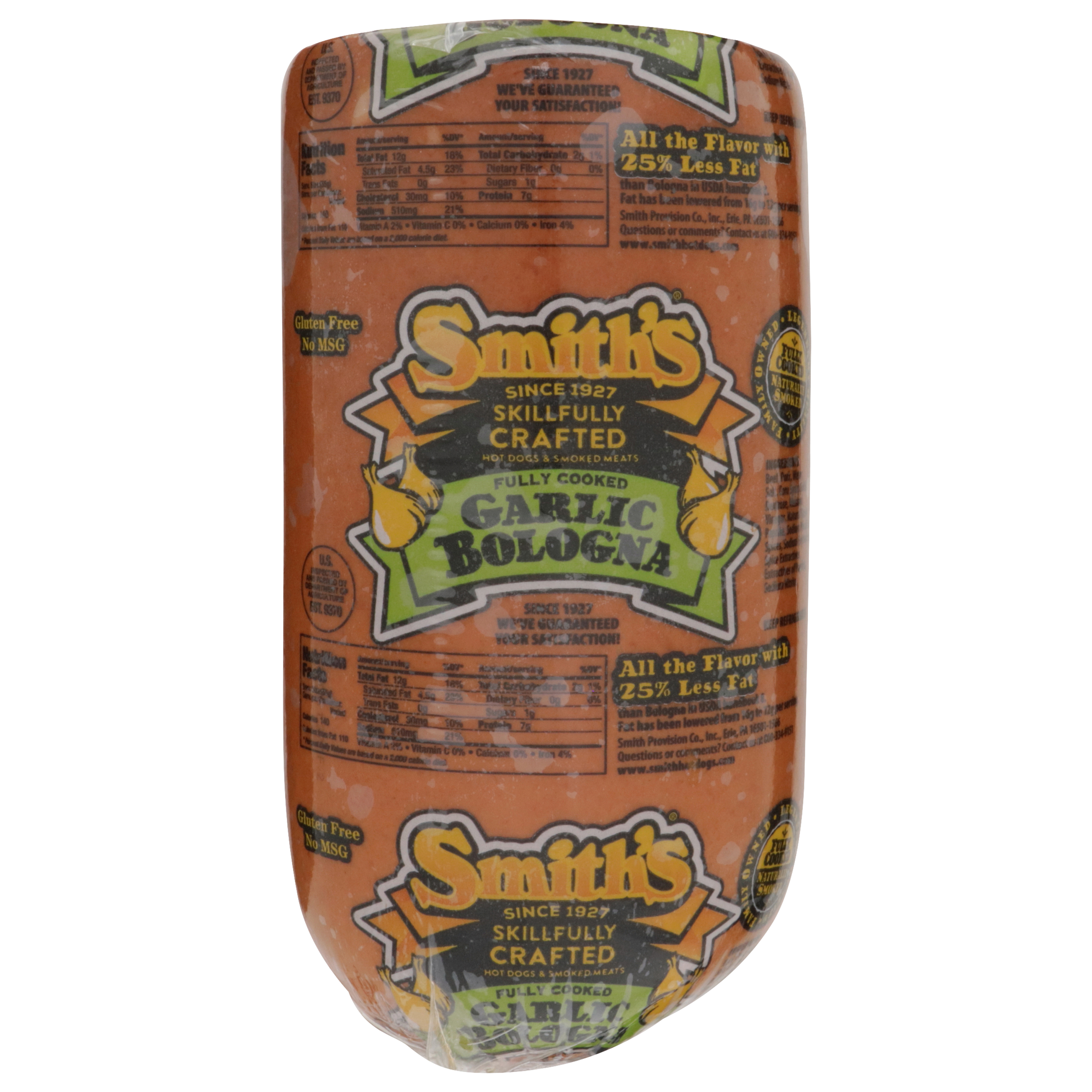 Smith's Garlic Bologna, Deli Sliced | Giant Eagle | Because It
