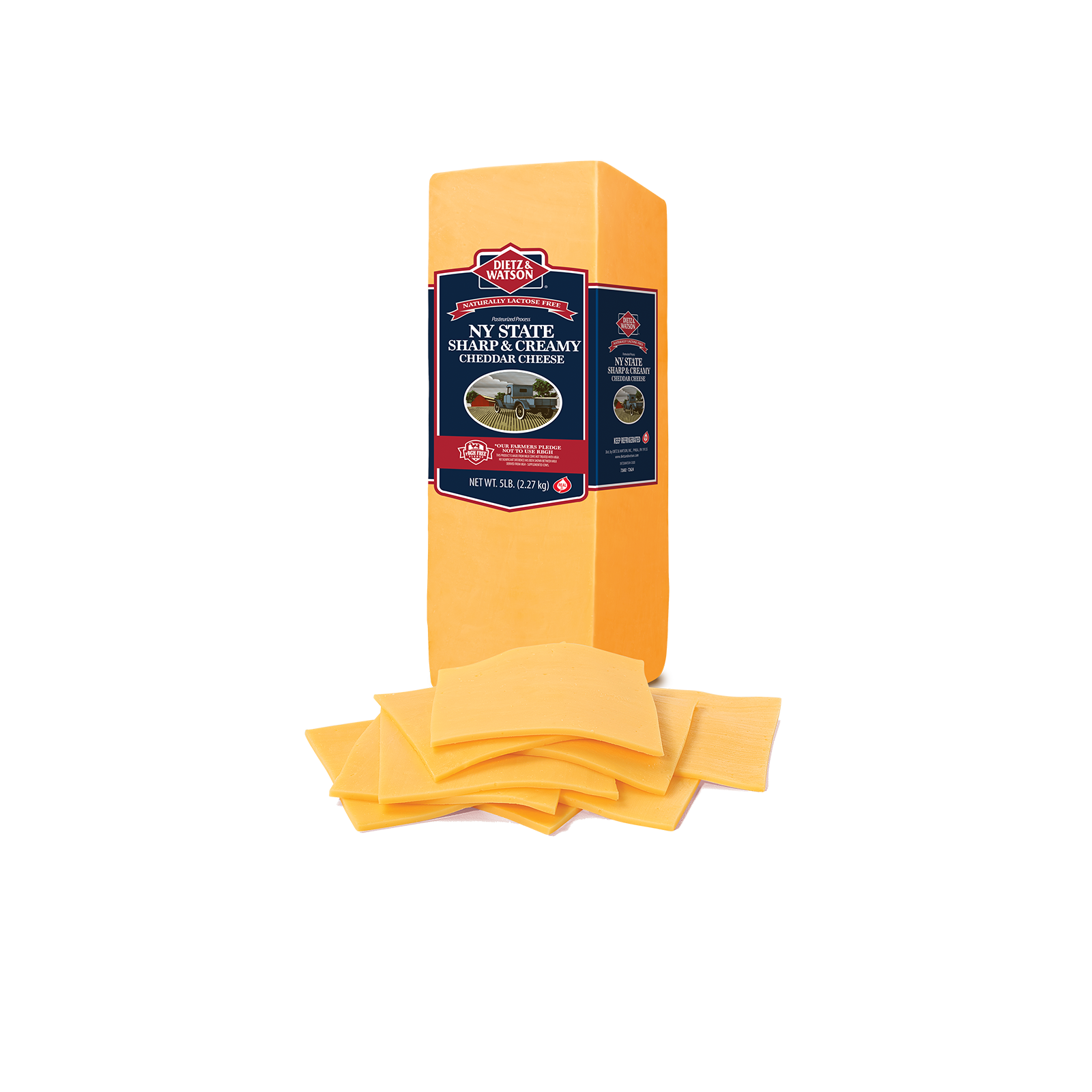 Dietz & Watson Sharp & Creamy Cheddar Cheese, Deli Sliced | Giant