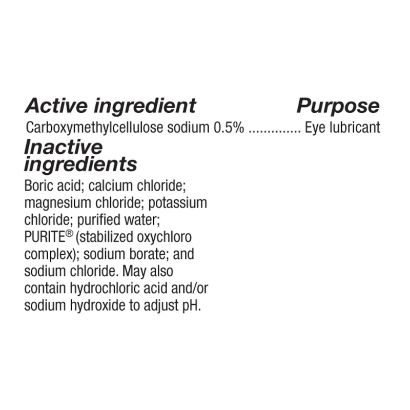 Refresh Tears Lubricant Eye Drops – 4+1 Bonus Multi-Pack, 65 Ml Total, Expires 01/2027