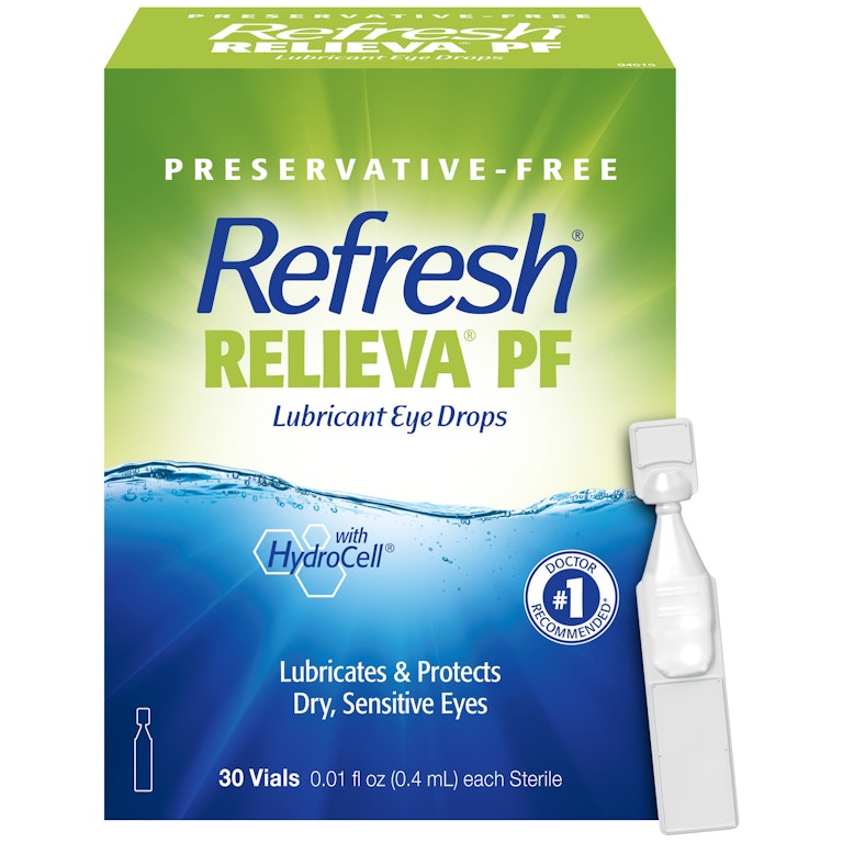 Refresh Relieva PF Preservative-Free Artificial Tears Lubricant Eye Drops, 0.01 fl oz (0.4 mL), 30 Single-Use Containers | Giant Eagle | Because It Matters | Grocery Store & Pharmacy Refresh Relieva PF Preservative-Free Artificial Tears Lubricant Eye Drops, 0.01 fl oz (0.4 mL), 30 Single-Use Containers | Giant Eagle | Because It Matters | Grocery Store & Pharmacy
