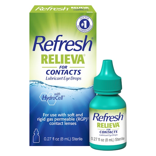 Refresh Relieva For Contacts Lubricant Eye Drops Artificial Tears Contact Lens Rewetter, 0.27 fl oz (8 mL) | Giant Eagle | Because It Matters | Grocery Store & Pharmacy Refresh Relieva For Contacts Lubricant Eye Drops Artificial Tears Contact Lens Rewetter, 0.27 fl oz (8 mL) | Giant Eagle | Because It Matters | Grocery Store & Pharmacy