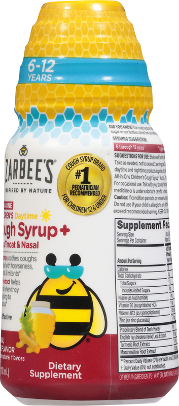 Zarbee's Kid's All-in-One Day Cough + Mucus, Throat, & Nasal, 4 fl. oz |  Giant Eagle | Because It Matters | Grocery Store & Pharmacy