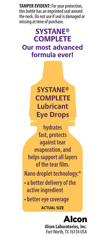 systane lubricant eye gel ingredients Systane Liquid Gel Lubricant Eye Drops 10 mL, Size: 1 Pack, Other