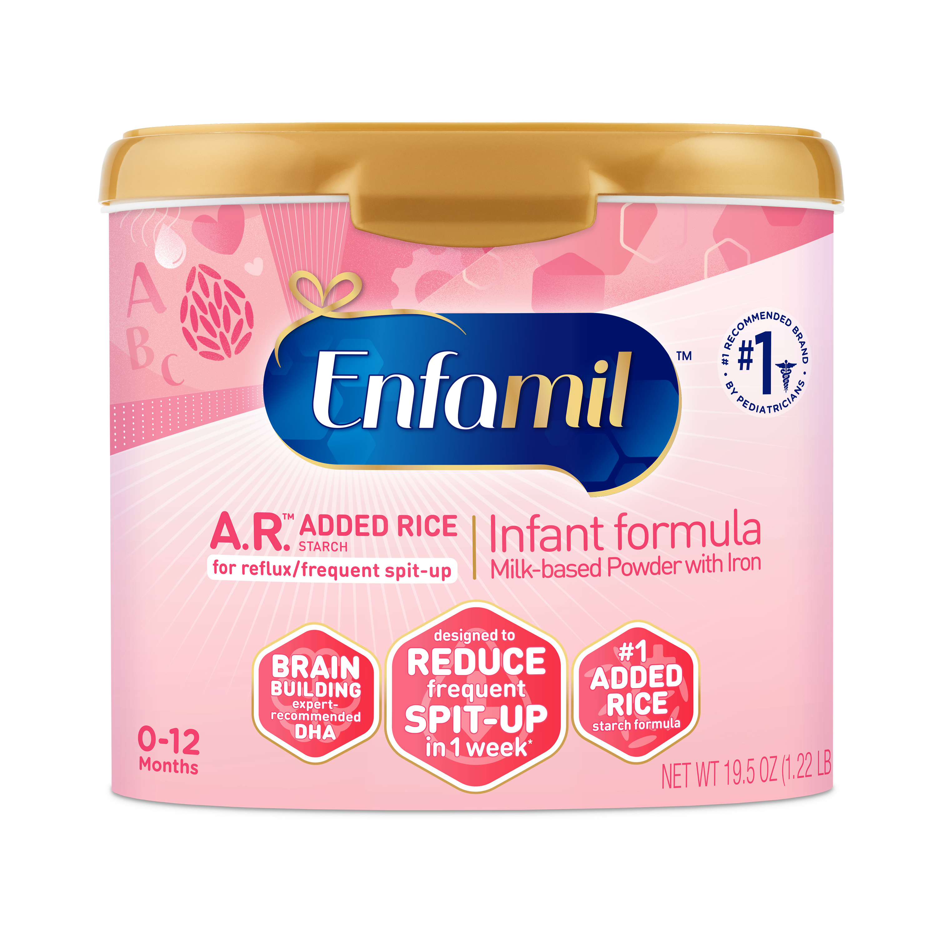 Enfamil Infant Formula, Clinically Proven to Reduce Reflux