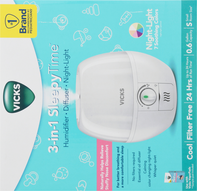 Vicks Humidifier, 3-in-1 Sleepy Time | Giant Eagle | Because It
