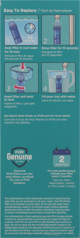 Pur Plus Pitcher Filter, CRF-950Z, 3-in-1 | Giant Eagle | Because