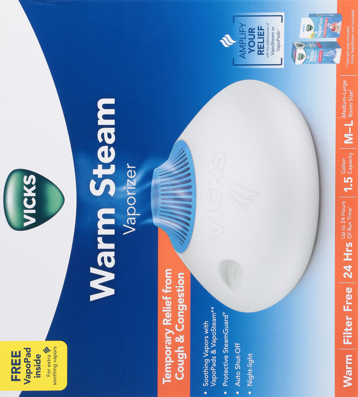 Vicks Warm Steam Medium-Large Room Size Vaporizer | Giant Eagle