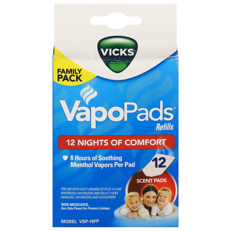 Vicks Scent Pads, Refills, Family Pack | Giant Eagle | Because It