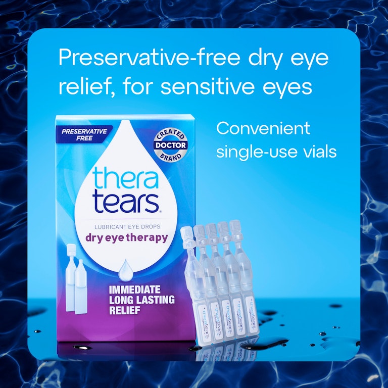 TheraTears Preservative-Free Lubricating Eye Drops for Dry Eyes, 30 Single-Use Vials | Giant Eagle | Because It Matters | Grocery Store & Pharmacy TheraTears Preservative-Free Lubricating Eye Drops for Dry Eyes, 30 Single-Use Vials | Giant Eagle | Because It Matters | Grocery Store & Pharmacy