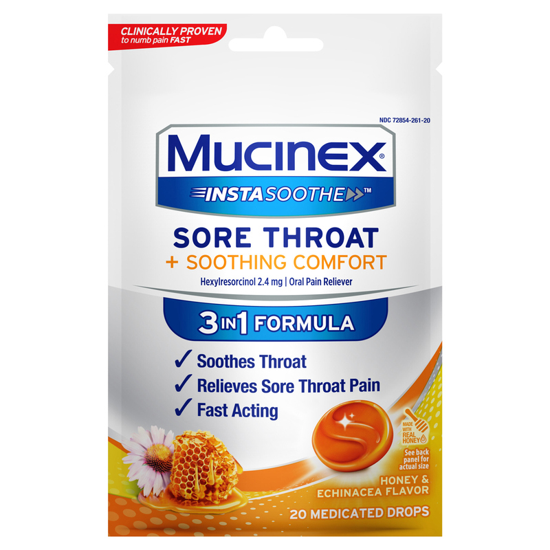 Vicks VapoCOOL SEVERE Menthol Cough Drop Alternative for Sore