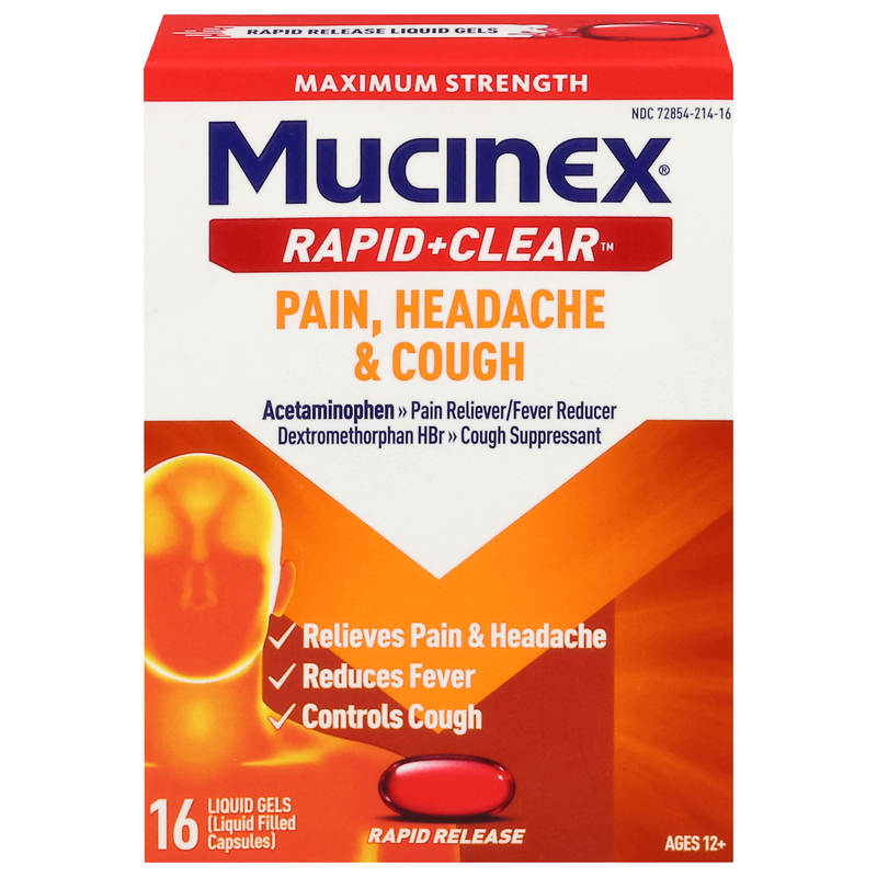 Mucinex Maximum Strength Pain, Headache & Cough | Giant Eagle