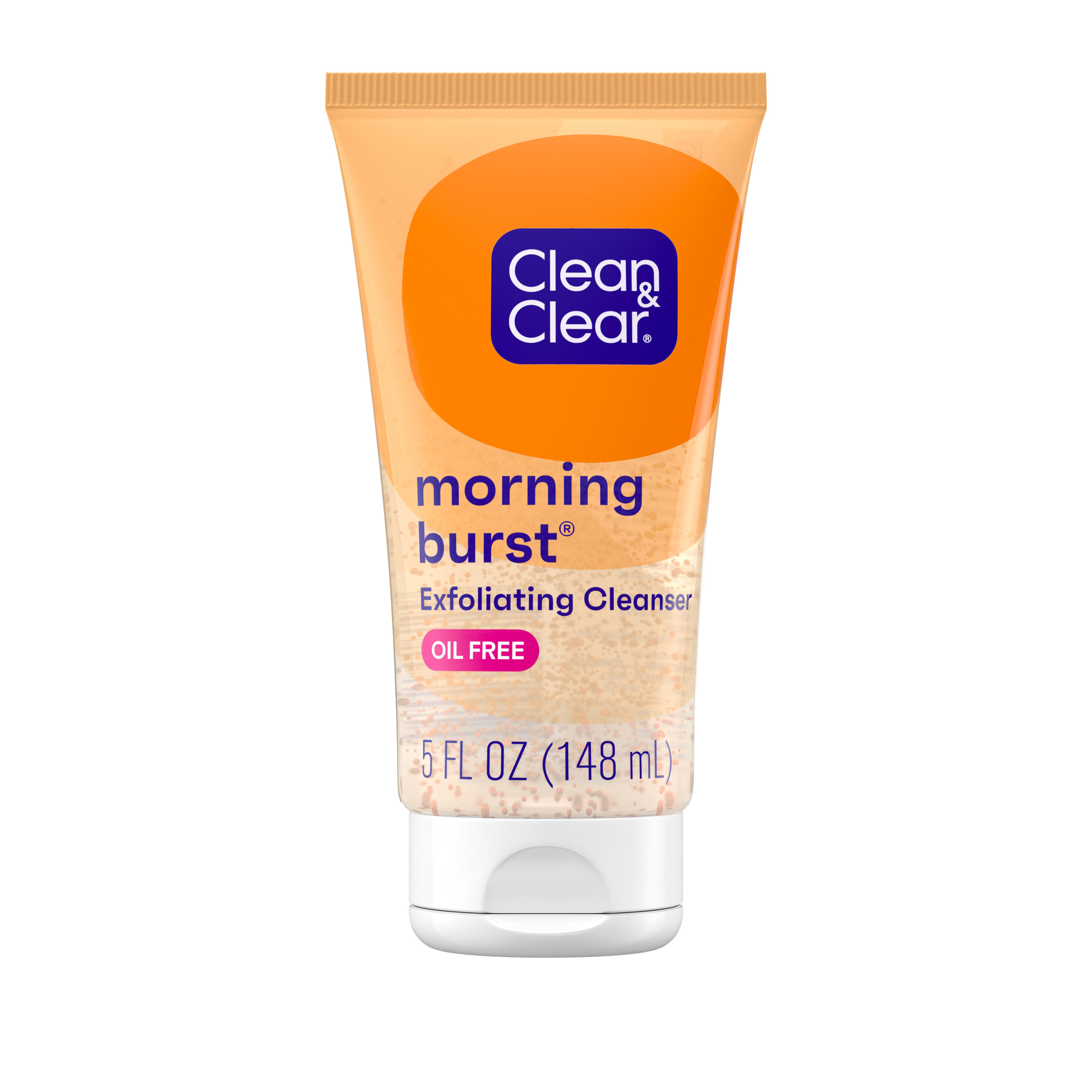Clean & Clear Morning Burst Oil-Free Exfoliating Face Wash, 5 fl