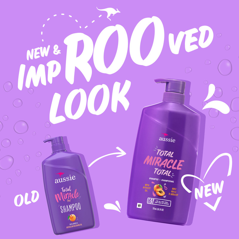 Aussie Total Miracle Shampoo 26.2 fl oz, 778 mL | Giant Eagle