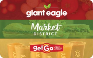 Giant Eagle $25 Gift Card