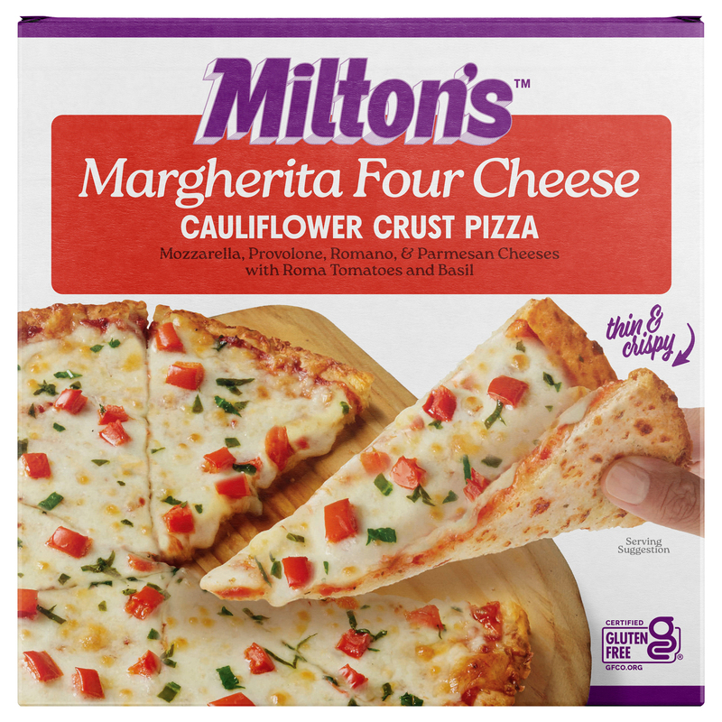 Milton's Pizza, Margherita Four Cheese, Cauliflower Crust | Giant