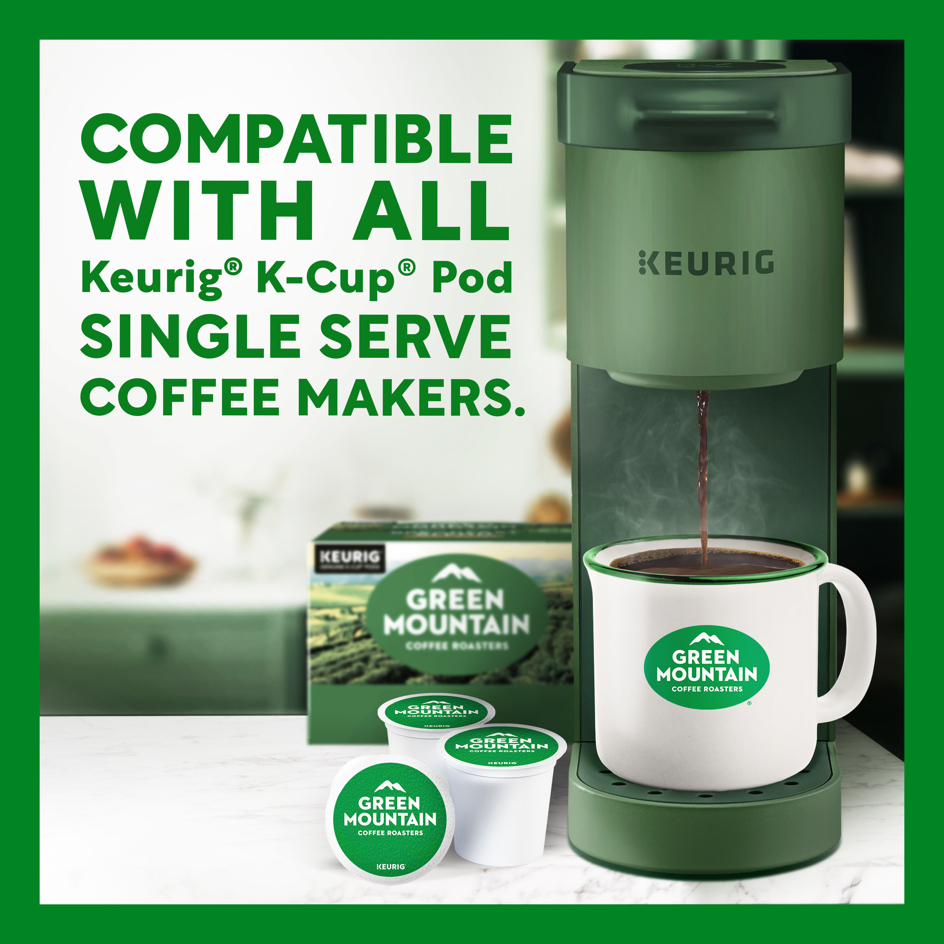 Green Mountain Coffee Roasters Caramel Vanilla Cream Keurig Single