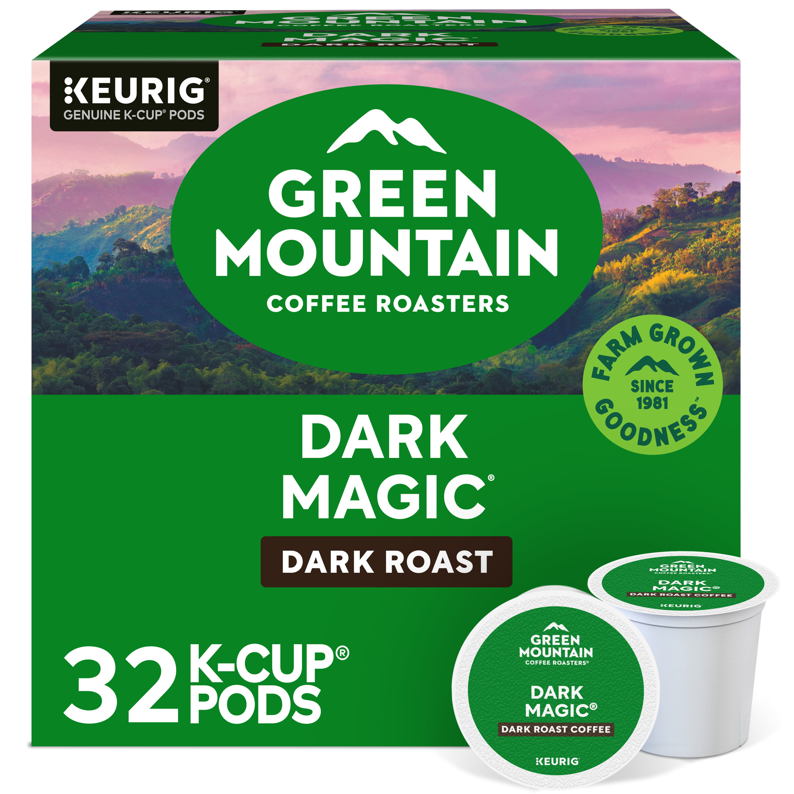 Green Mountain Coffee Roasters Dark Magic Keurig Single-Serve K