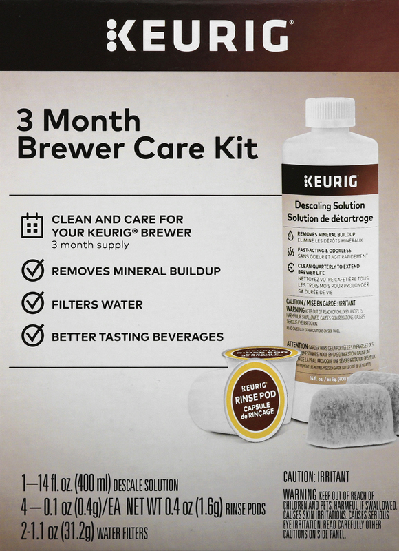 Keurig Brewer Care Kit, Month