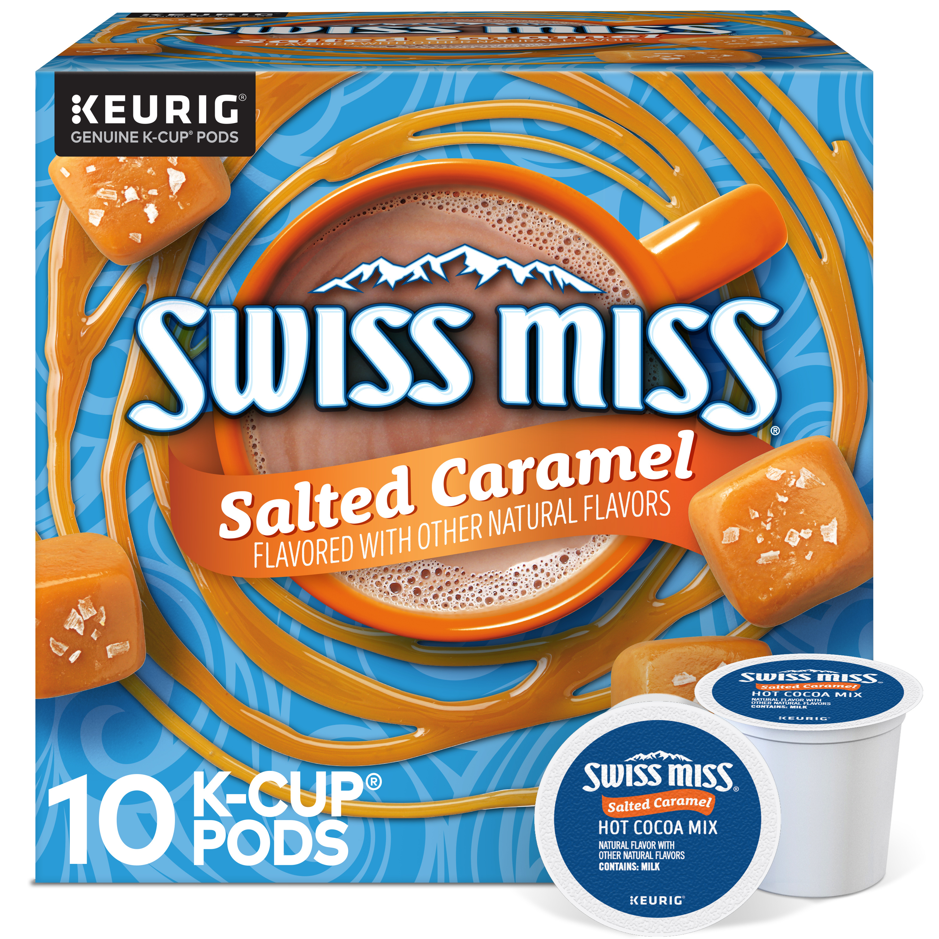Swiss Miss Milk Chocolate Hot Cocoa, Keurig Single-Serve K-Cup