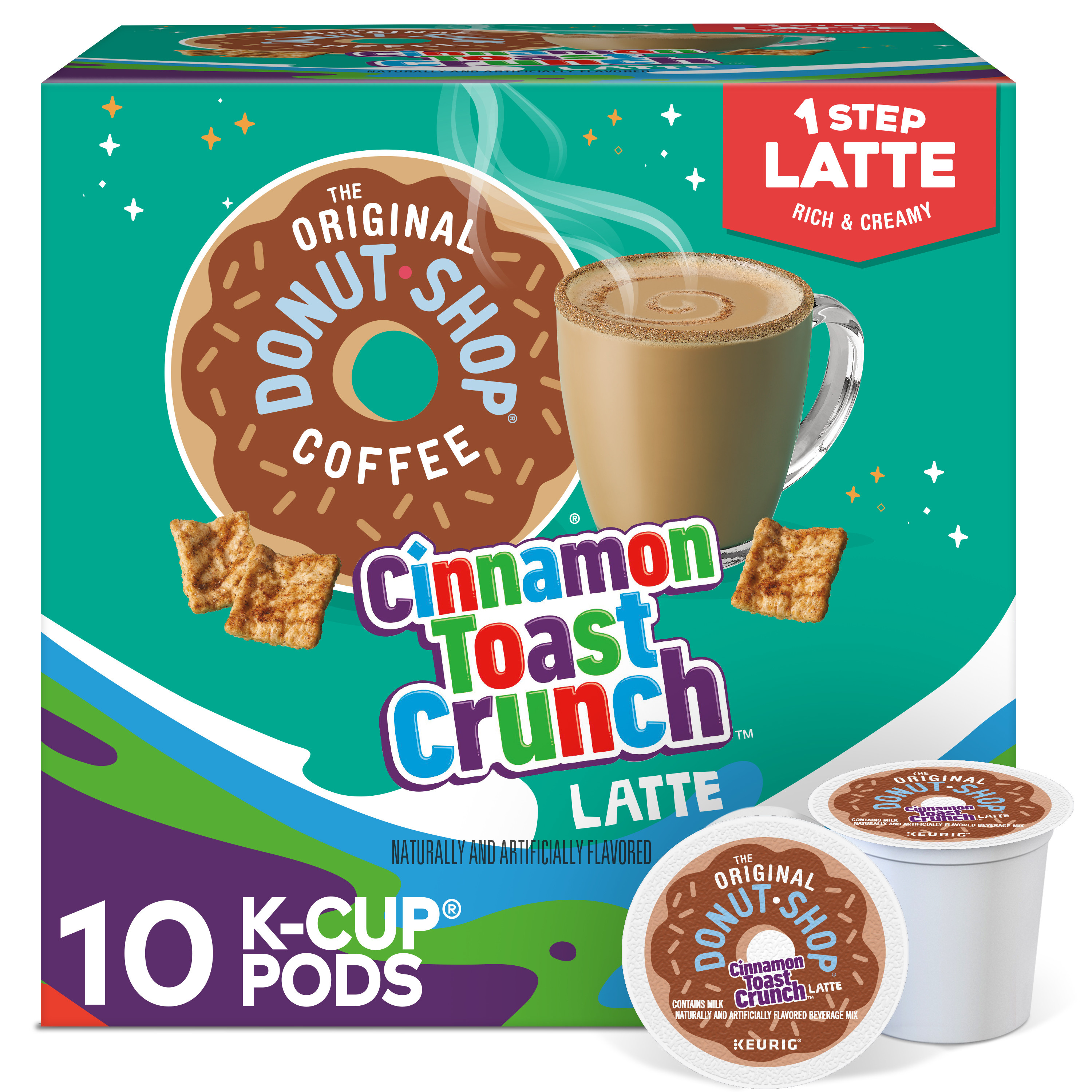 The Original Donut Shop One Step Cinnamon Toast Crunch Latte