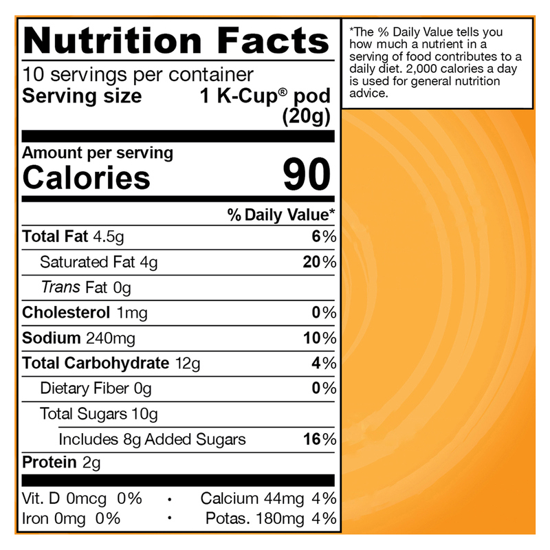 The Original Donut Shop Beverage Mix, Pumpkin Caramel Cheesecake