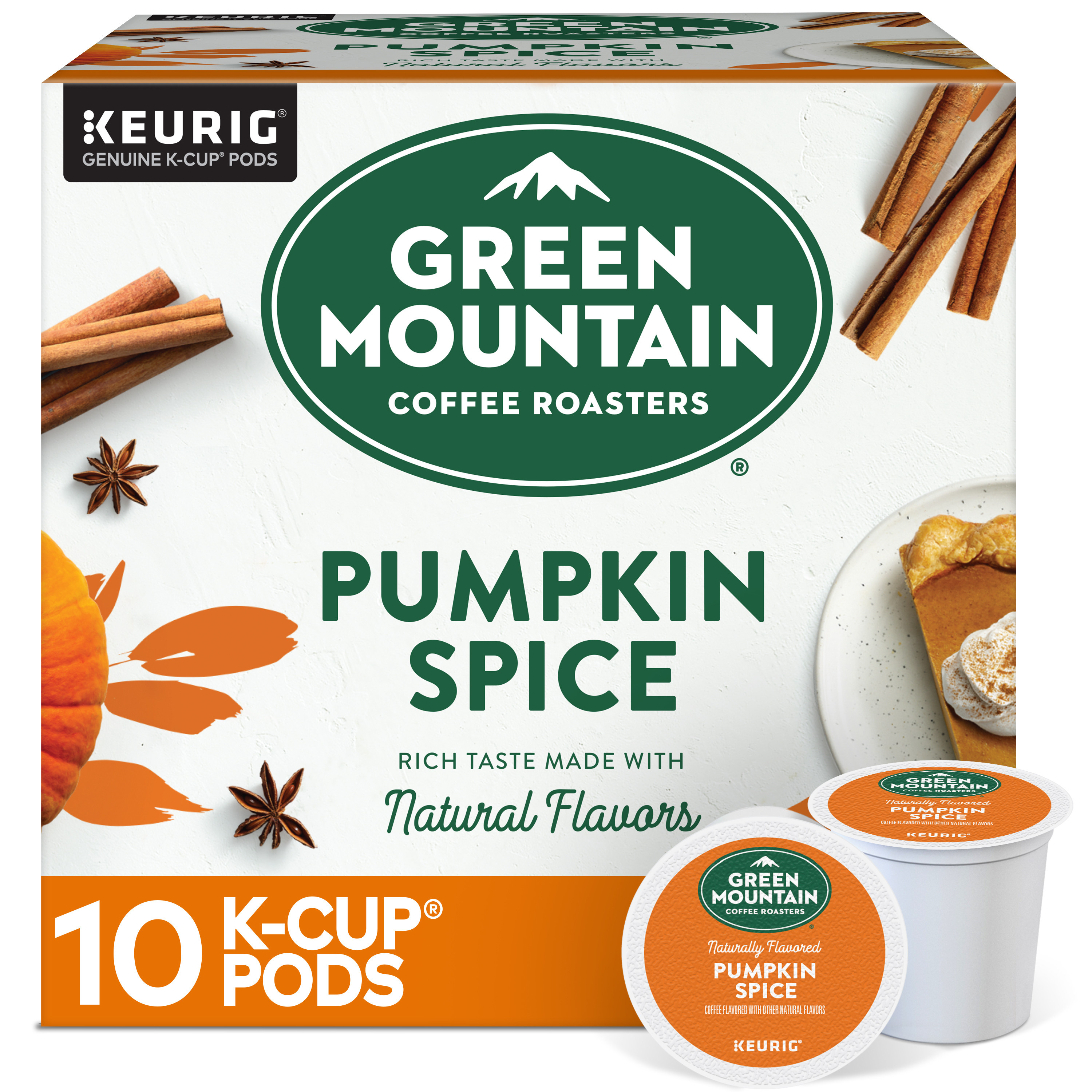 Green Mountain Coffee Roasters Pumpkin Spice, Keurig Single-Serve