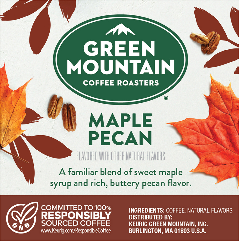 Green Mountain Coffee Roasters Maple Pecan Keurig K-Cup Pods