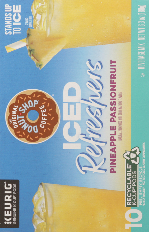 The Original Donut Shop Iced Refreshers, Pineapple Passionfruit