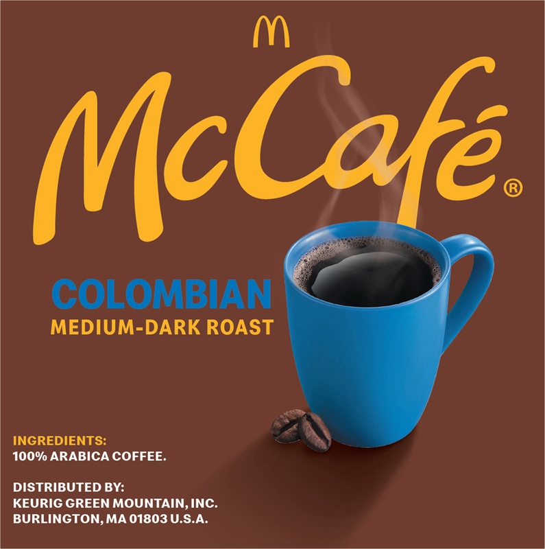 McCafe Colombian, Single Serve Coffee Keurig K-Cup Pods, Medium