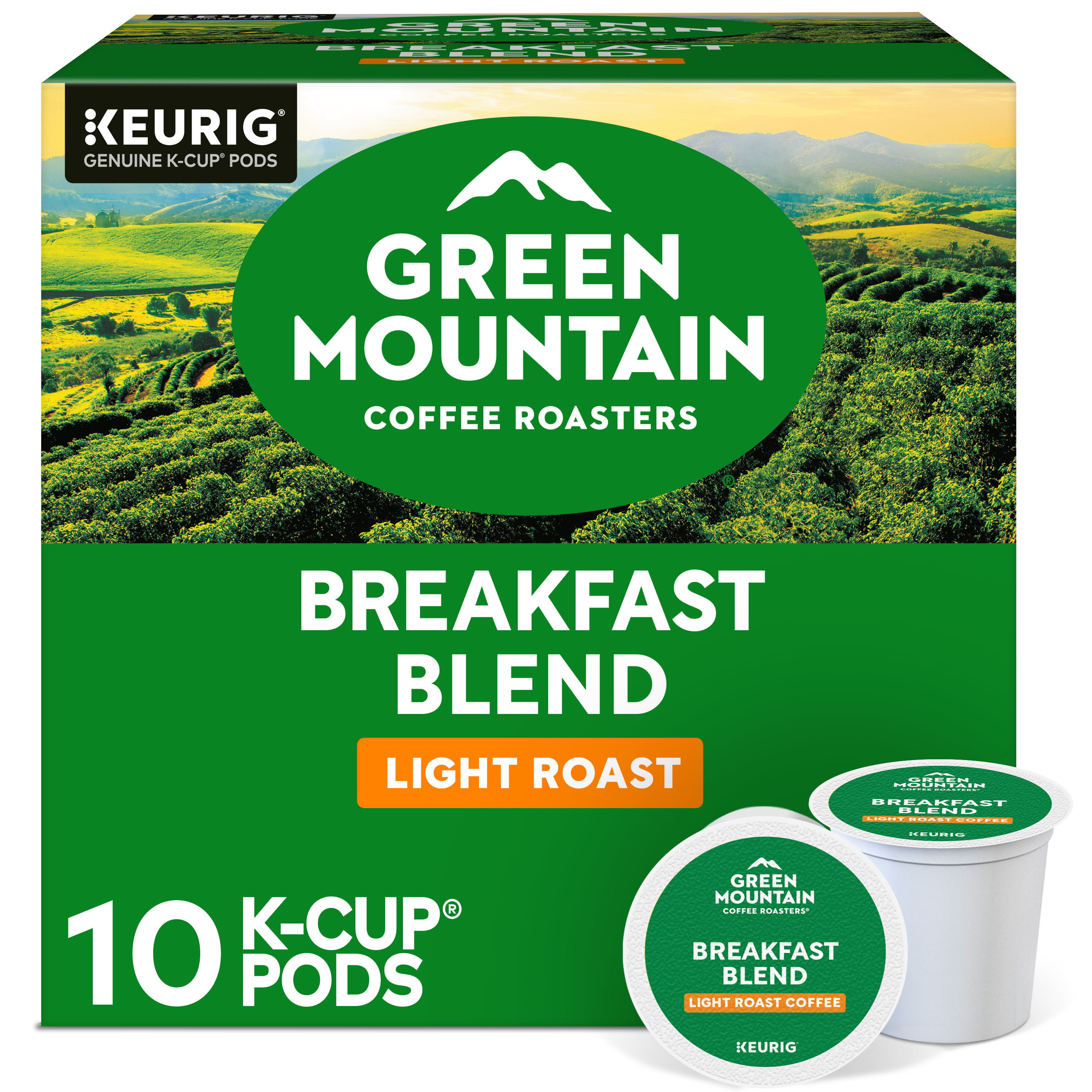 Green Mountain Coffee Roasters Half Caff Keurig Single-Serve K-Cup