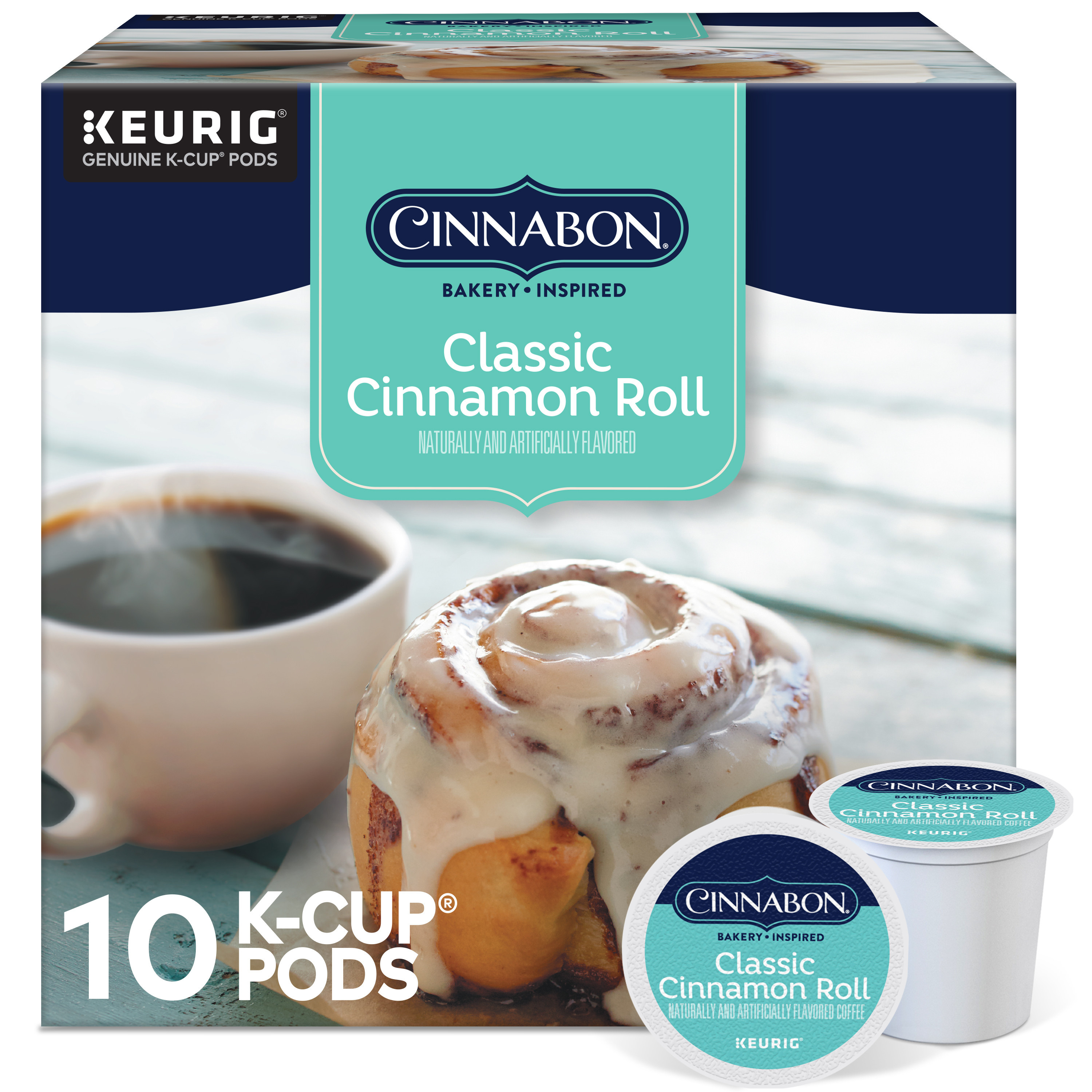 Cinnabon Classic Cinnamon Roll Keurig Single-Serve K-Cup Pods