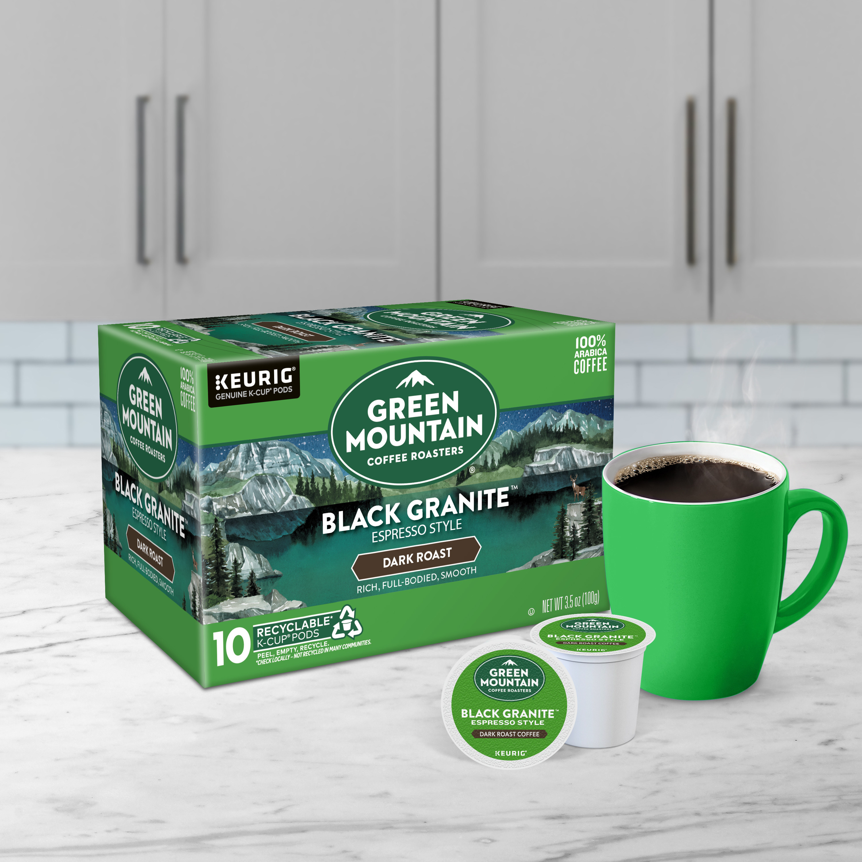 Green Mountain Coffee Roasters Black Granite, Keurig Single Serve