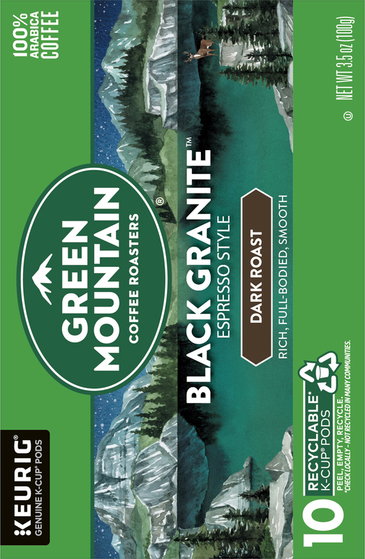 Green Mountain Coffee Roasters Black Granite, Keurig Single Serve