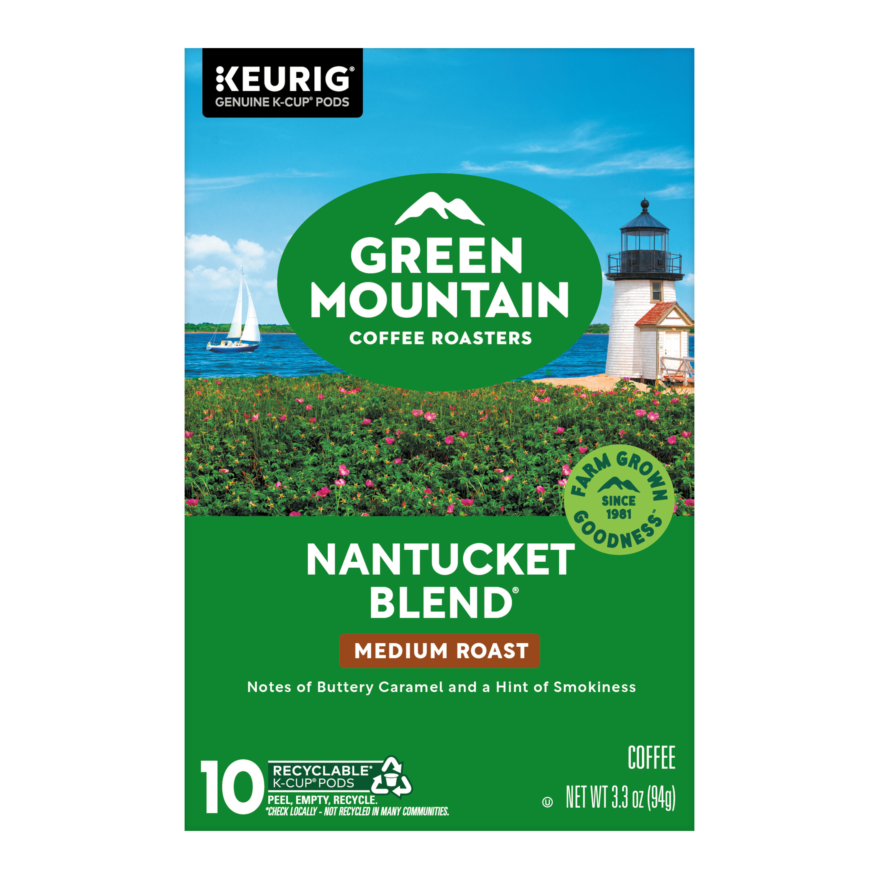 Green Mountain Coffee Roasters Nantucket Blend Keurig Single-Serve