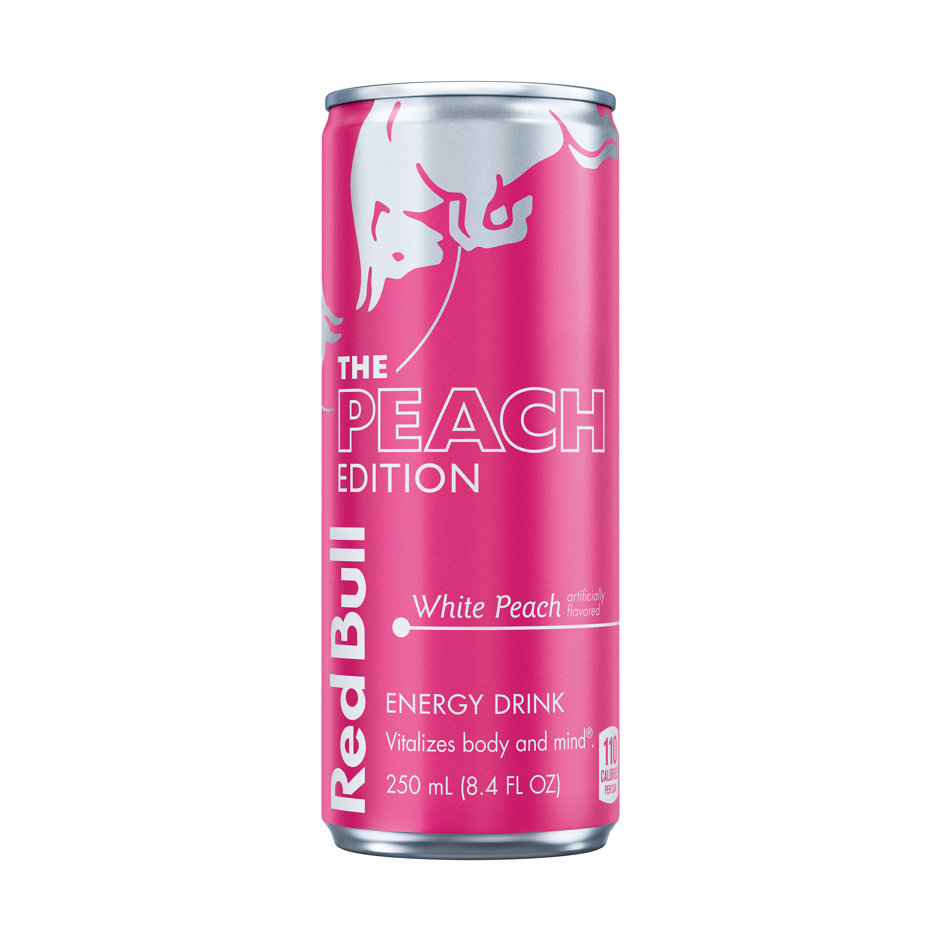 Red Bull Peach Edition Energy Drink, White Peach, 8.4 fl.oz. can