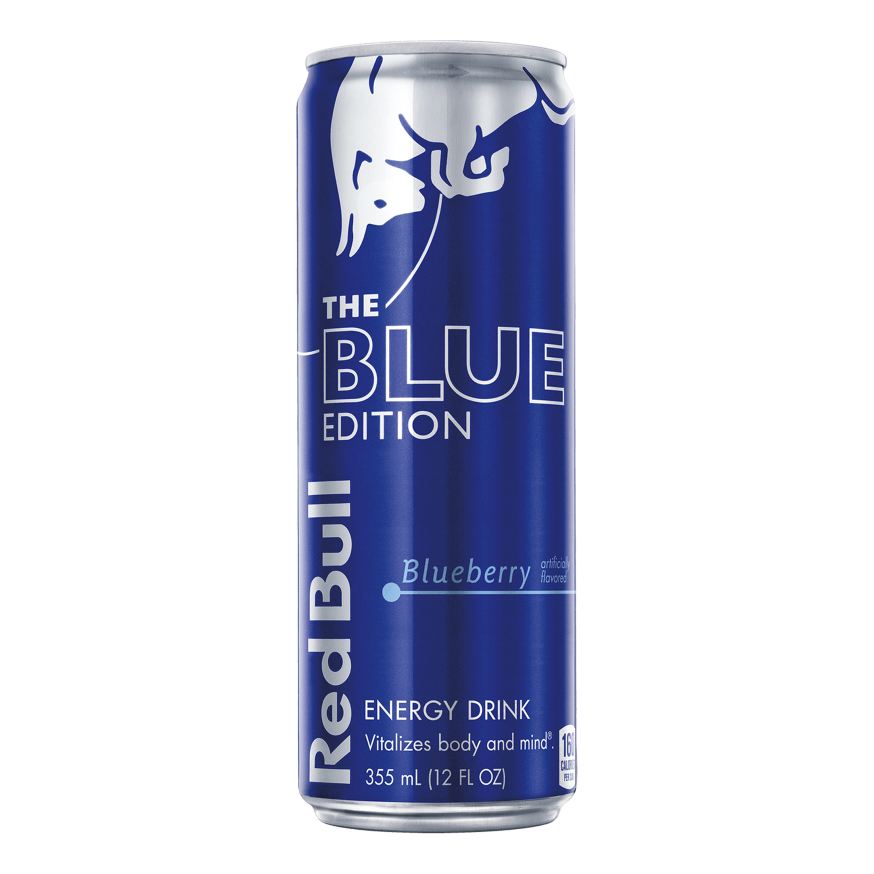 Red Bull Blue Edition Energy Drink, Blueberry, 114mg Caffeine, 12