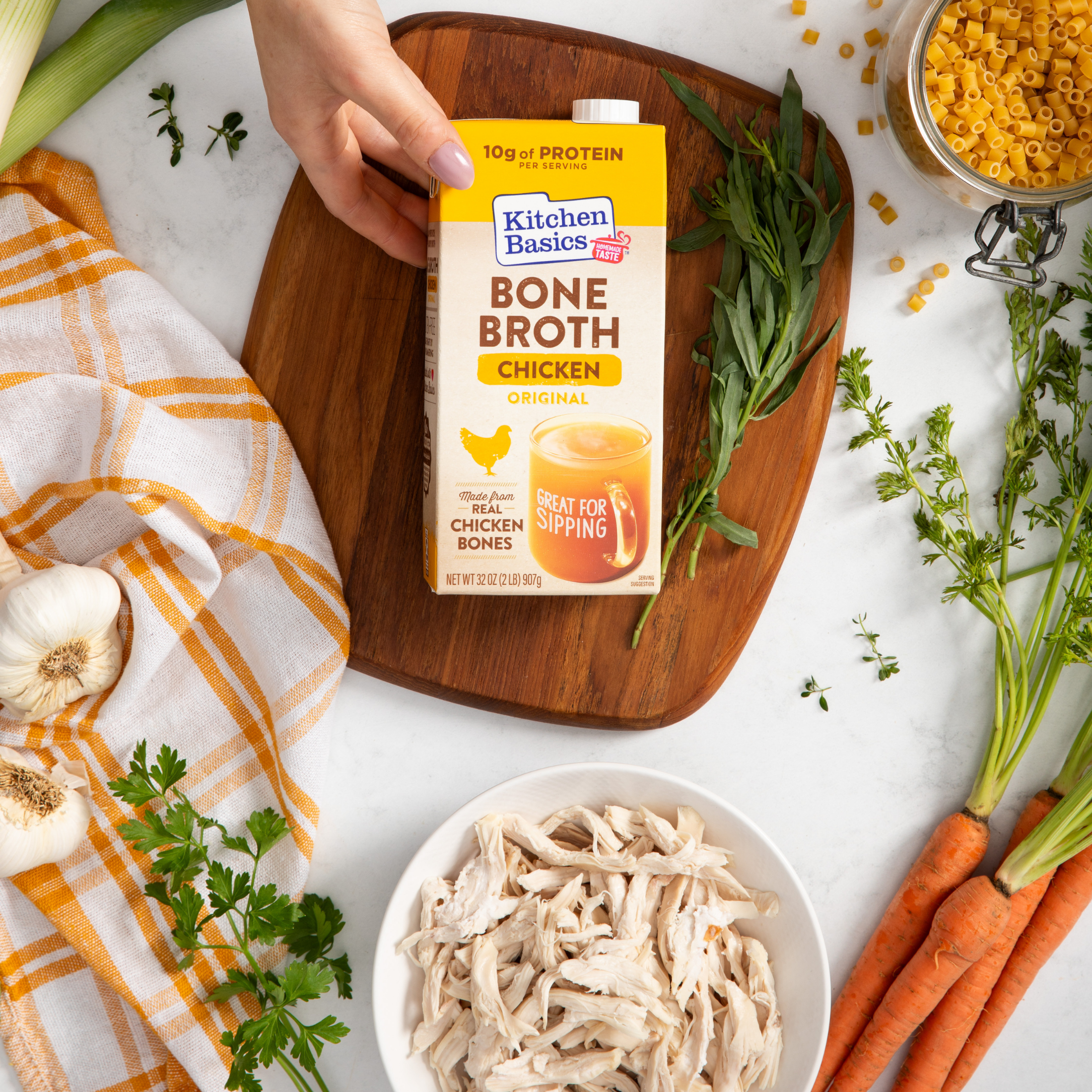 Kitchen Basics Original Chicken Bone Broth, 32 oz Carton | Giant