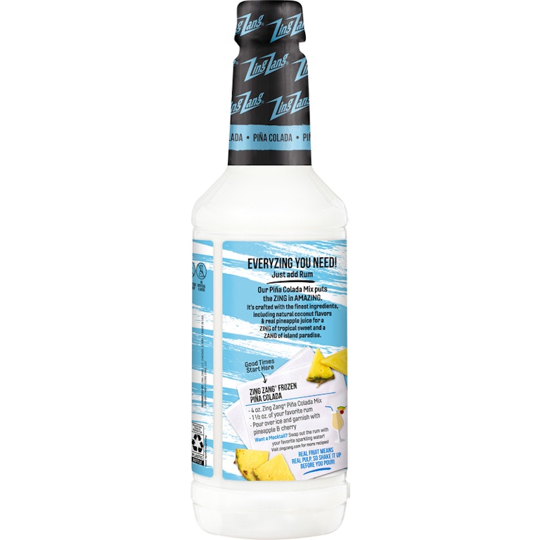 Zing Zang Pina Colada Mix, Non-Alcoholic | Giant Eagle | Because It Matters | Grocery Store & Pharmacy Zing Zang Pina Colada Mix, Non-Alcoholic | Giant Eagle | Because It Matters | Grocery Store & Pharmacy