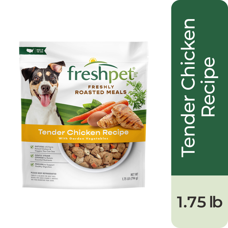 Freshpet Dog Food, Freshly Roasted Meals, Tender Chicken Recipe
