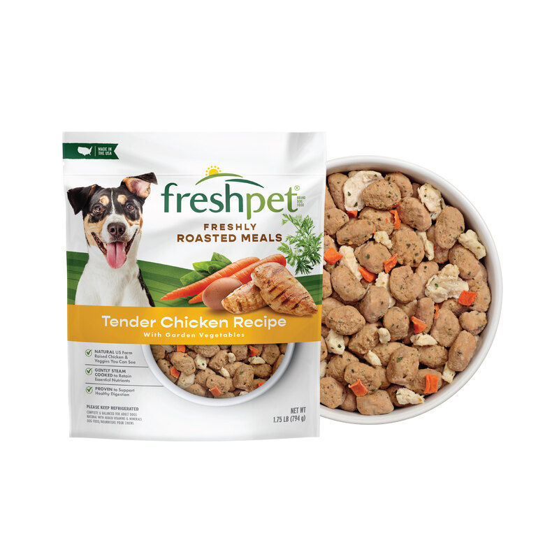 Freshpet Healthy & Natural Dog Food, Fresh Chicken Recipe, 1.75lb