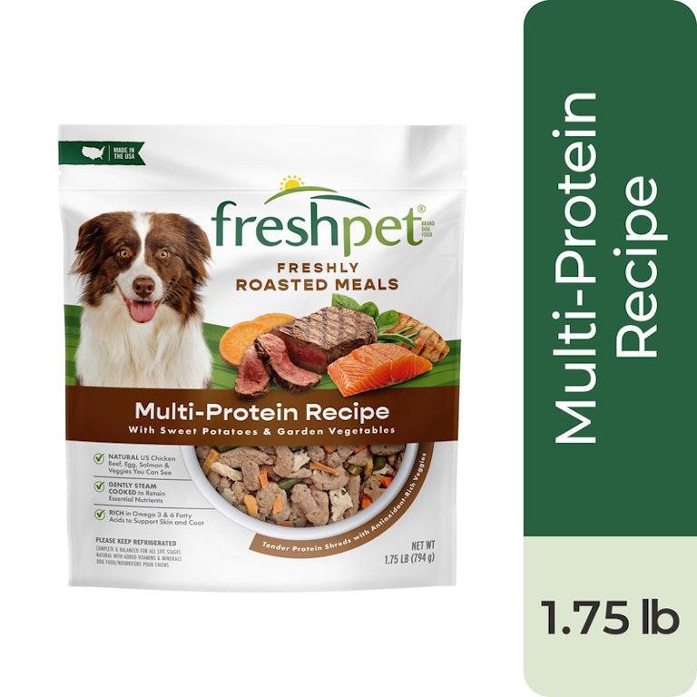 Freshpet Dog Food, Multi-Protein Recipe, Freshly Roasted Meals