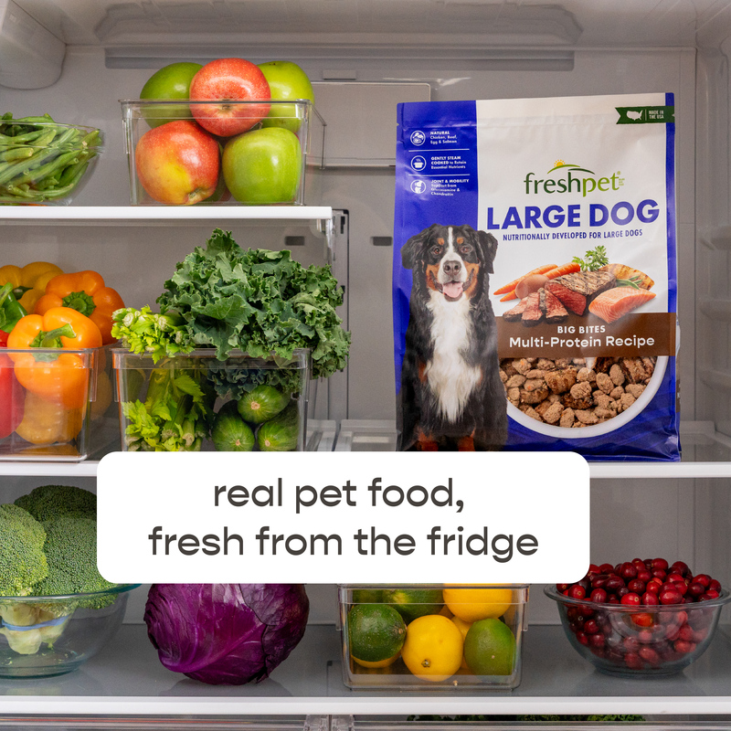 Freshpet Select Dog Food, Multi-Protein Recipe, Big Bites Giant