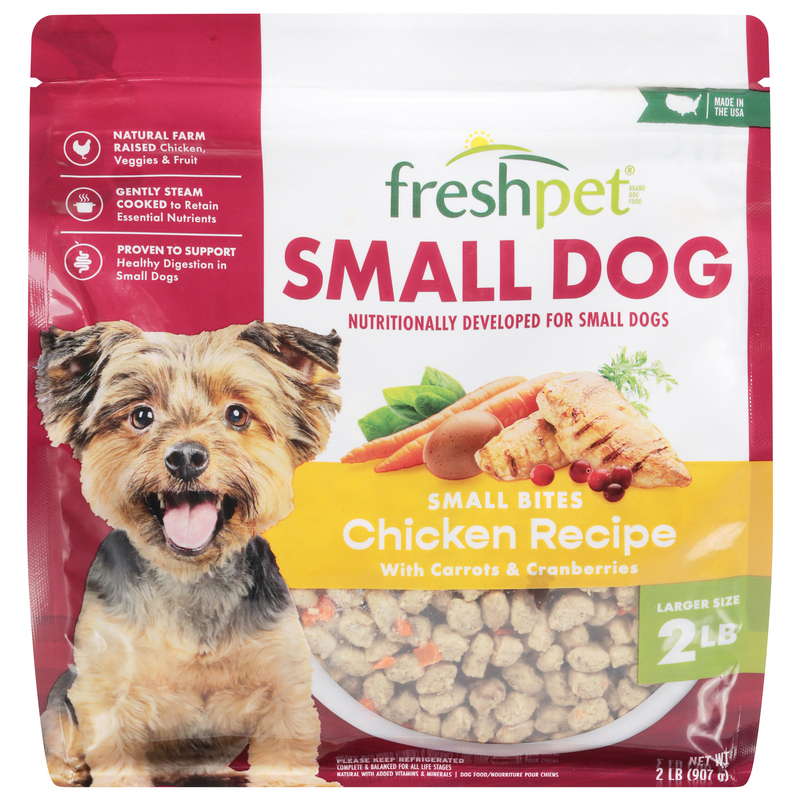 Freshpet Dog Food, Chicken Recipe, Small Bites, Small Dog Giant